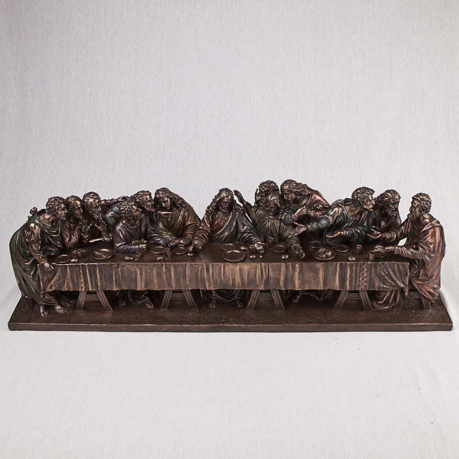 

СТАТУЭТКА «ТАЙНАЯ ВЕЧЕРЯ» BRONZE 71*22 см Veronese 3652-BR-1182