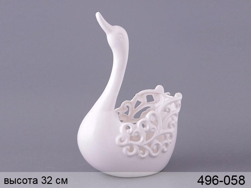 

КОНФЕТНИЦА «ЛЕБЕДЬ» 32 см Lefard 2675-BR-1181