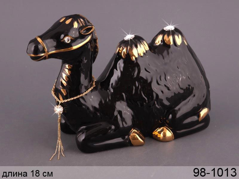 

ФИГУРКА «ВЕРБЛЮД BLACK» 18 см Lefard 3334-BR-1181