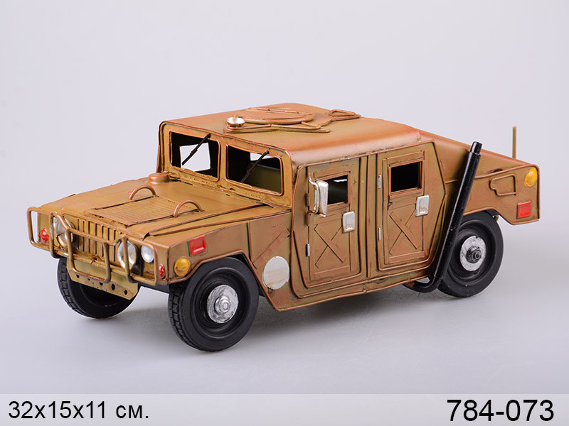 

ФИГУРКА ДЕКОРАТИВНАЯ «ХАММЕР» 32*15*11 см Lefard 3686-BR-1181