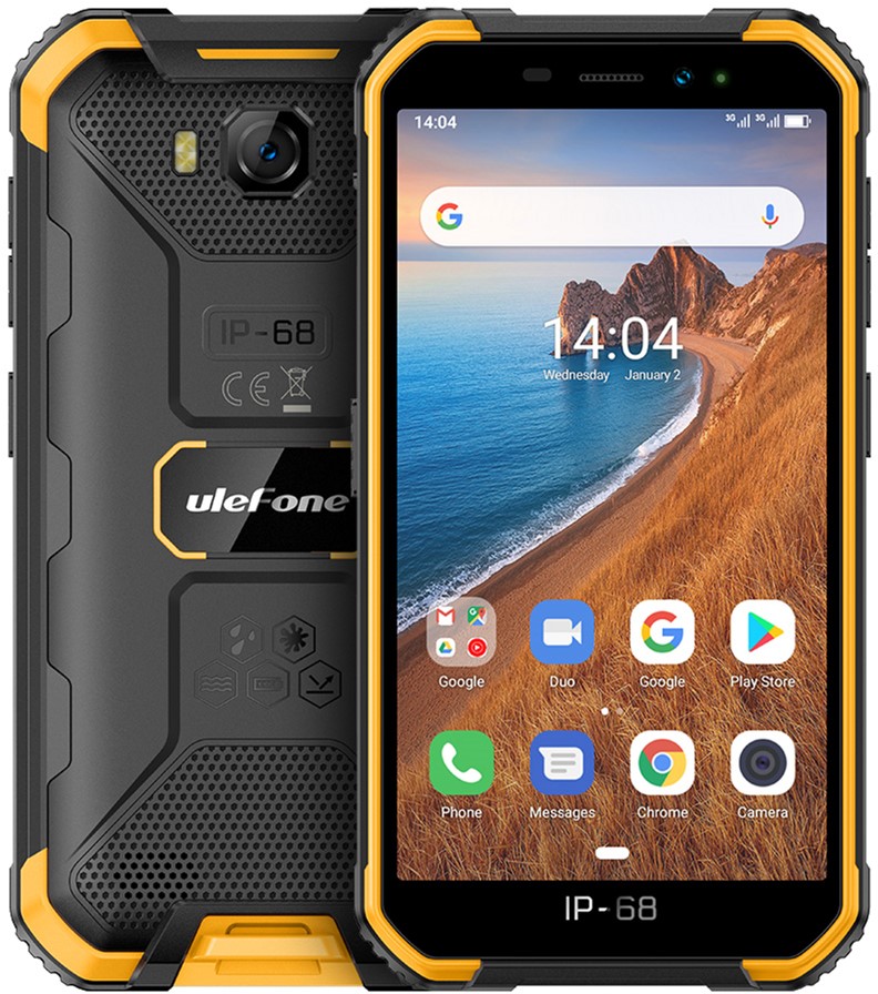 

Мобильный телефон Ulefone Armor X6 2/16GB Black-Orange