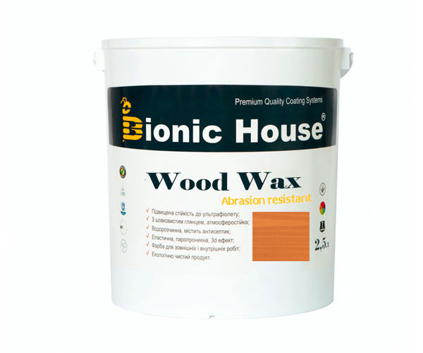 

Краска для дерева WOOD WAX Bionic-House 10л Миндаль А112