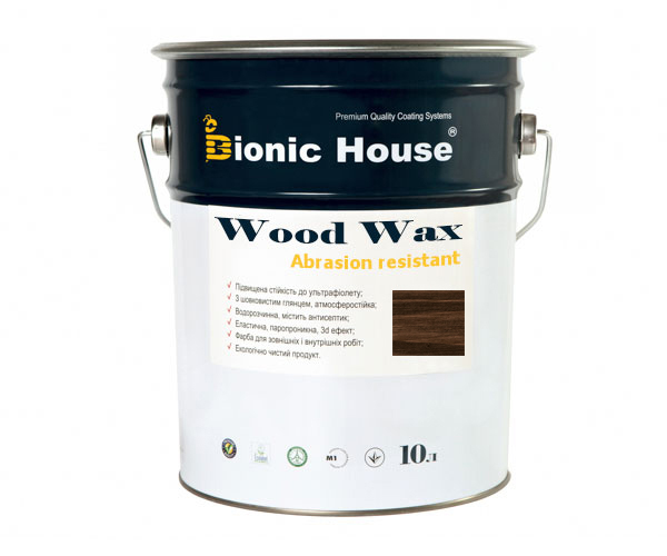 

Краска для дерева WOOD WAX Bionic-House 10л Палисандр А111