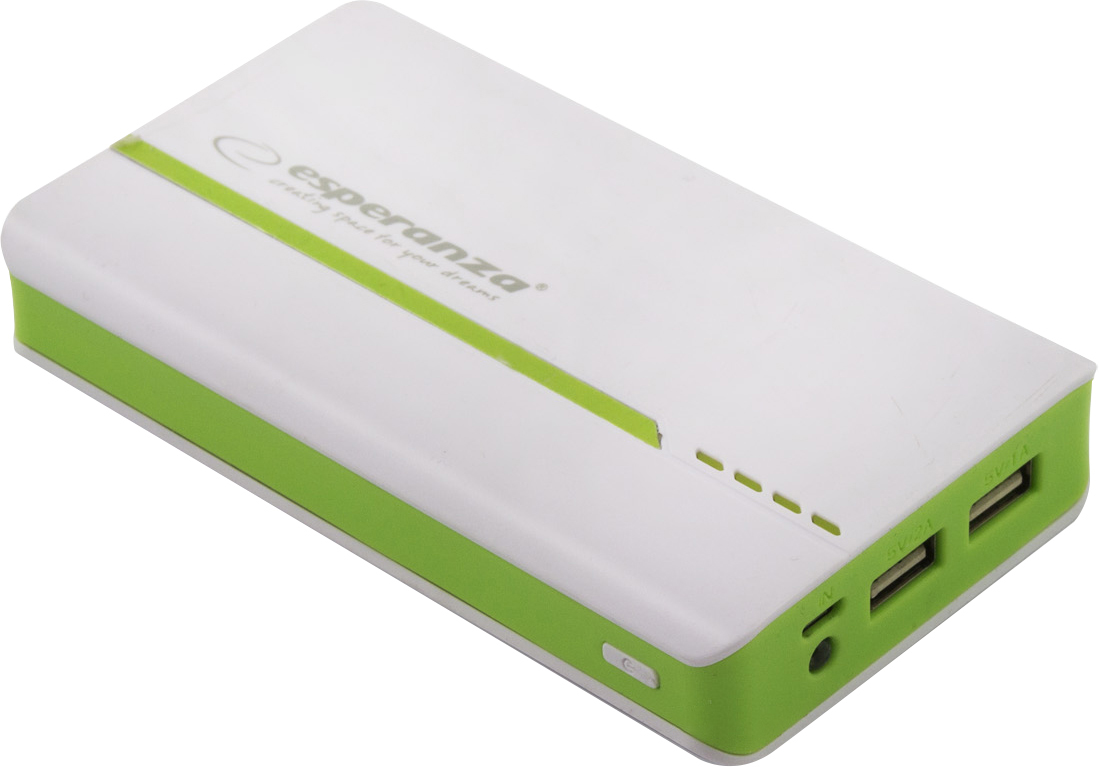 

УМБ Esperanza 11000 mAh White/Green