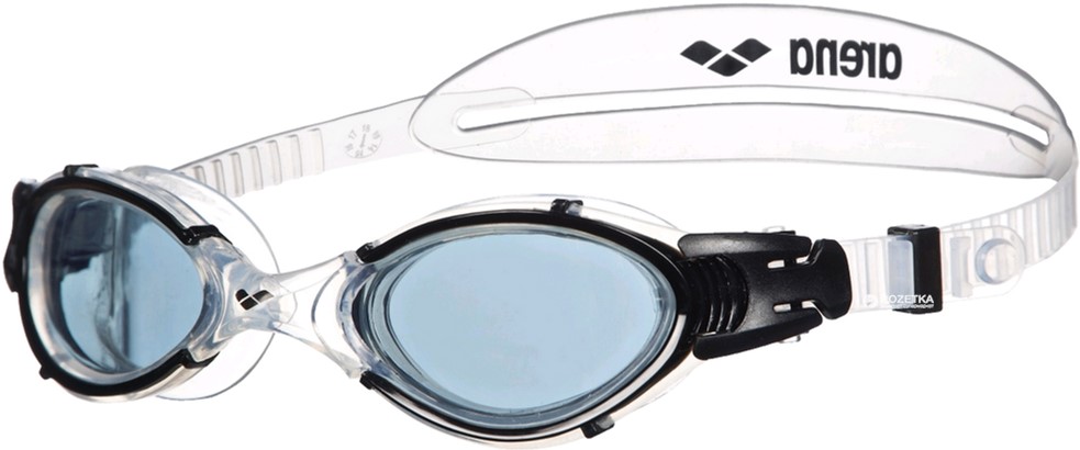

Очки для плавания Arena Nimesis Crystal Large 1E782-55 Black-White (3468335649627)