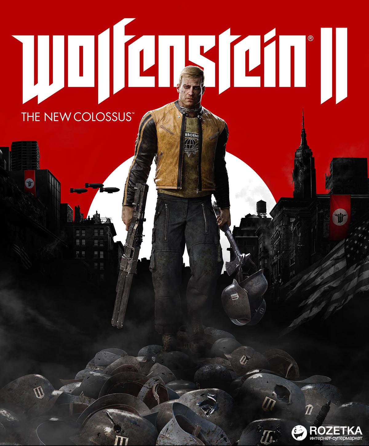 Акция на Wolfenstein II: The New Colossus для ПК (PC-KEY, русская версия, электронный ключ в конверте) от Rozetka UA