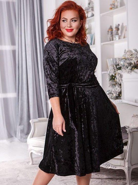 

Платье G&M k-62608 54-56 Размер цвет черный