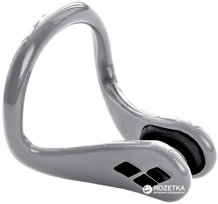 

Зажим для носа Arena Nose Clip PRO 95204-15 Серебристо-черный (3468334369304)