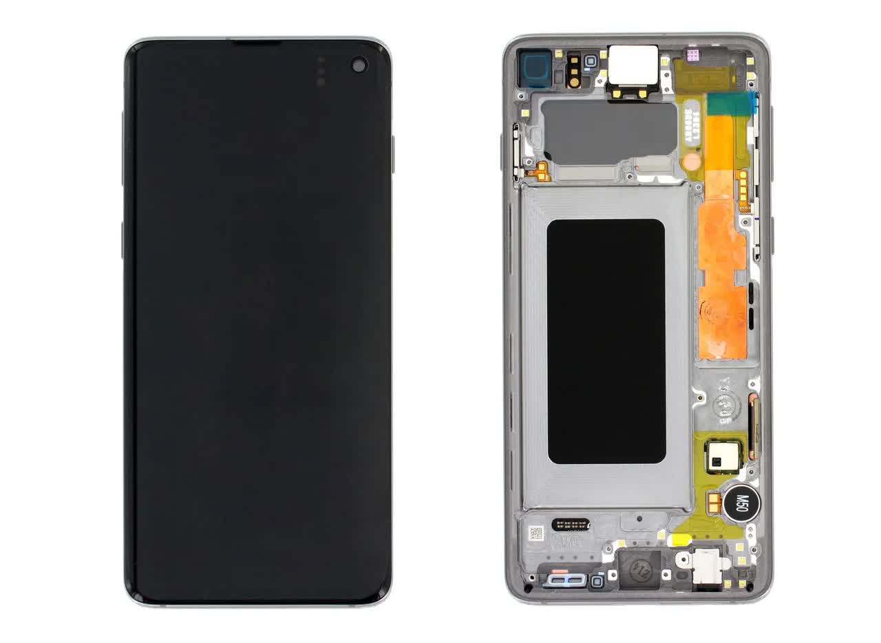 

Дисплей для Samsung S10 G973 Black GH82 18850A с рамкой Service Original