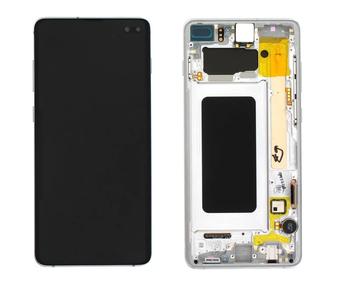 

Дисплей для Samsung S10+ G975 White GH82 18849B с рамкой Service Original