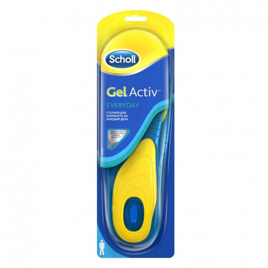 

Гелевые стельки Scholl Gel Activ
