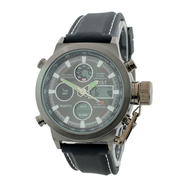 

Мужские наручные часы (3003 All Black) AMST 45 мм Черный 000018143
