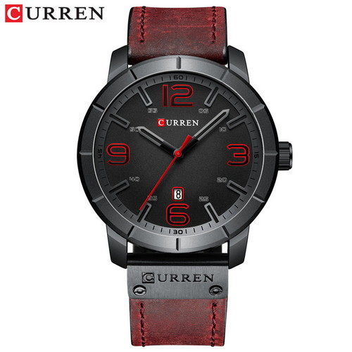 

Мужские наручные часы (8327 Red-Black) Curren 47 мм Красный 000018159