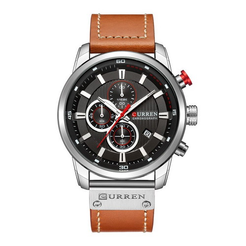 

Наручные часы (8291 Silver-Black) Curren 47 мм 000018066