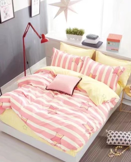 

Постельное белье Звездный бум CottonTwill 145х215 см Розовый 000018559