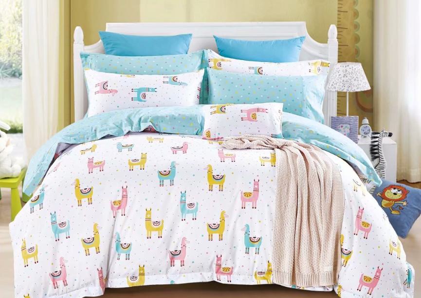 

Постельное белье Ламы CottonTwill 145х215 см Разноцветный 000017361