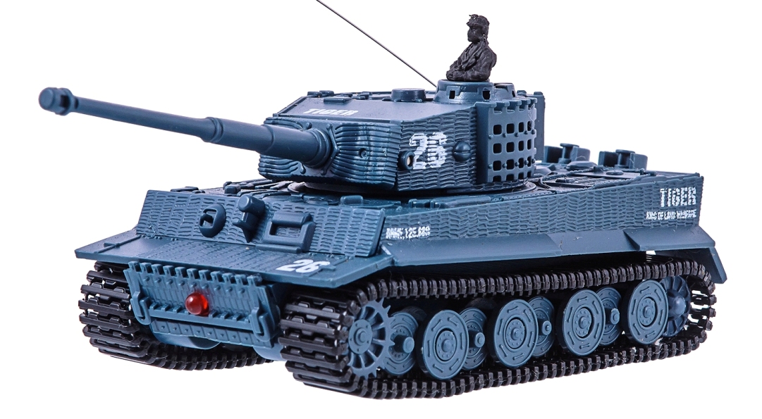 

Танк микро р/у 1:72 Tiger со звуком Great Wall Toys 15x15,5x5,7 см Синий 000009536