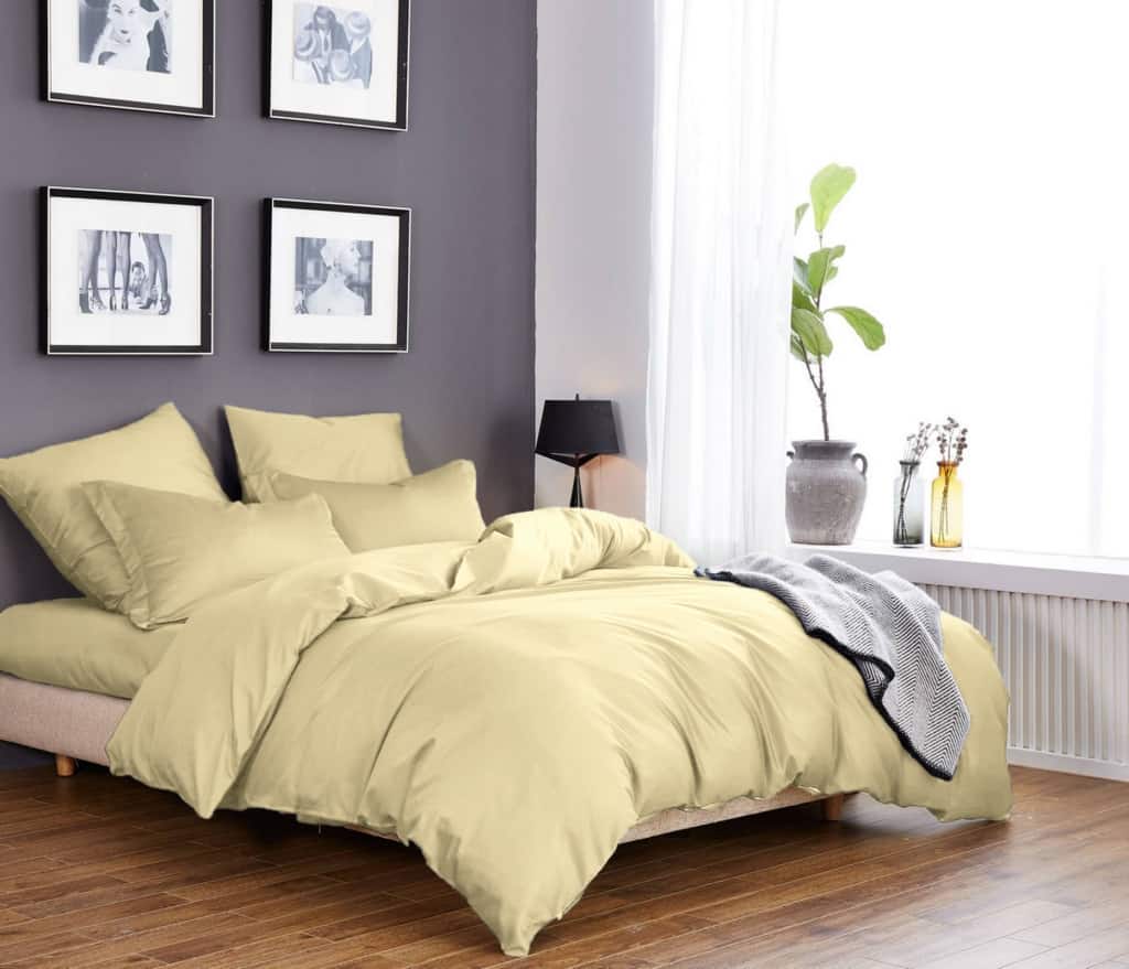 

Постельное белье сатиновое CottonTwill 145х215 см Молочный 000017693