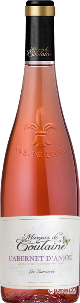 Акція на Вино Marquis de Goulaine Cabernet DAnjou розовое полусухое 0.75 л 11.5% (3450090020018) від Rozetka UA