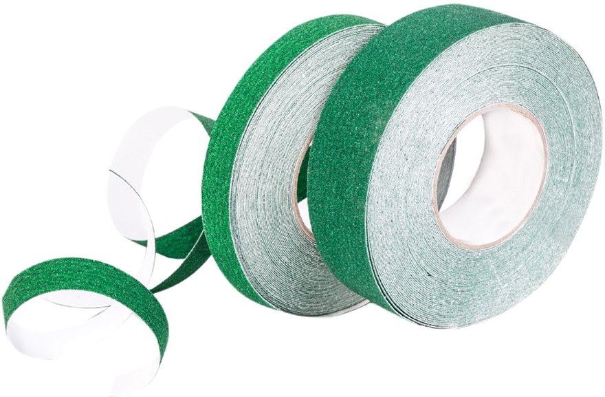 

Антискользящая лента Heskins Safety-Grip стандартная зернистость 25 мм х 18.3 м Зеленая (H3401V25)