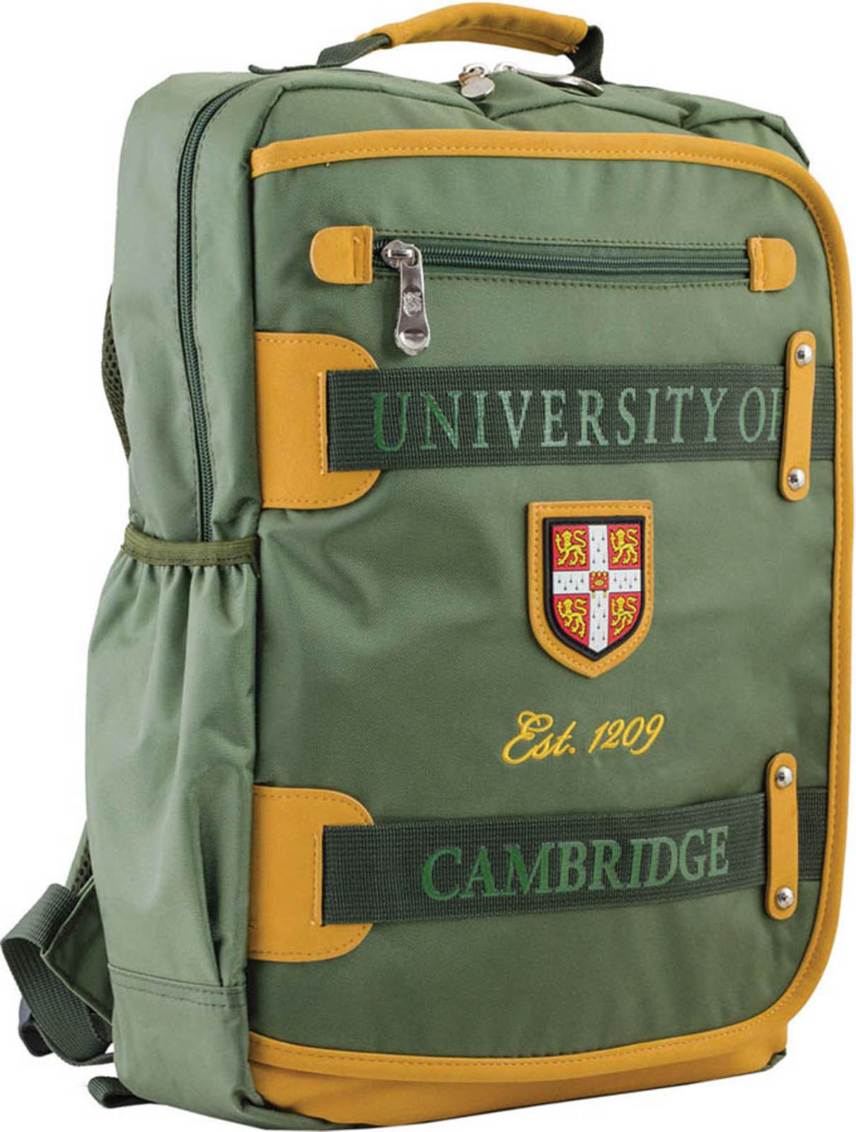 

Рюкзак подростковый Yes CA 076 для мальчиков 29x43x12 см 15 л Зеленый (554024)
