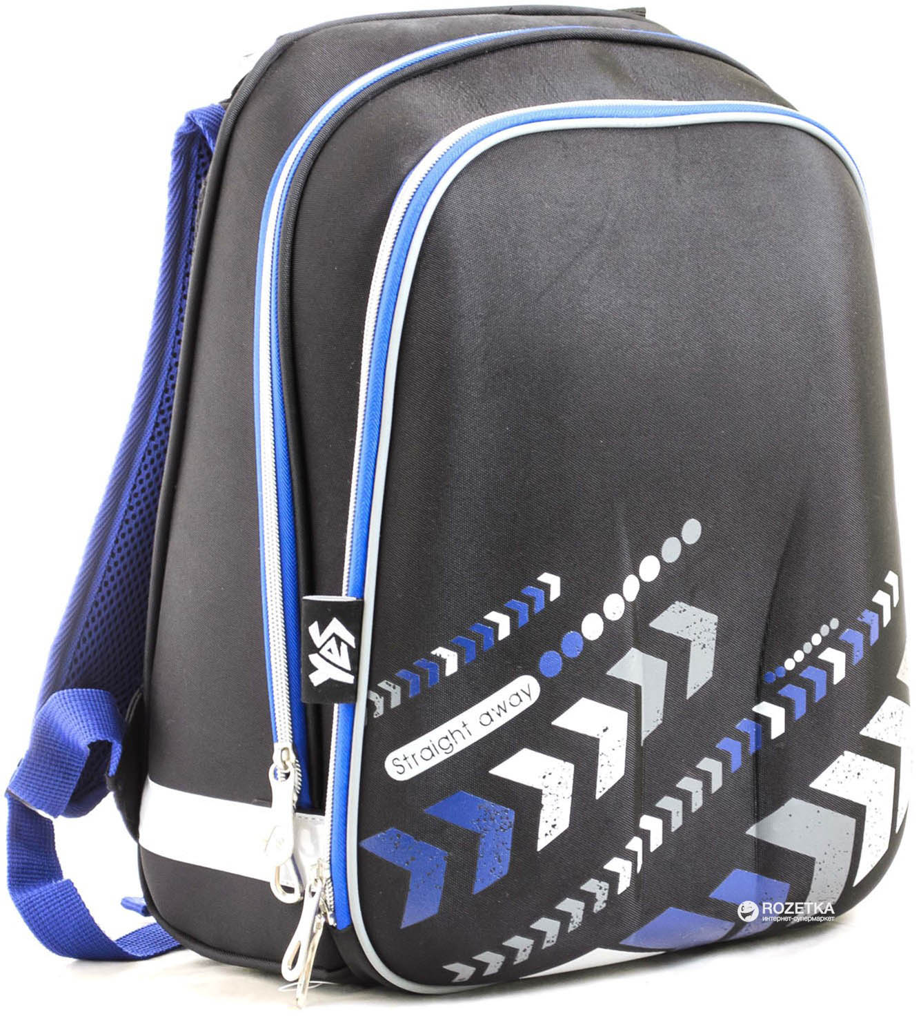 

Ранец каркасный YES Н-12 Move 36x32x17 см Черный (552815)