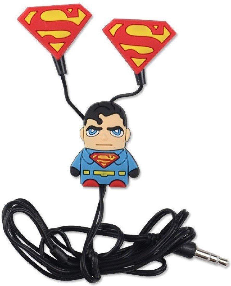 

Наушники Superman детские черные проводные вакуумные без микрофона