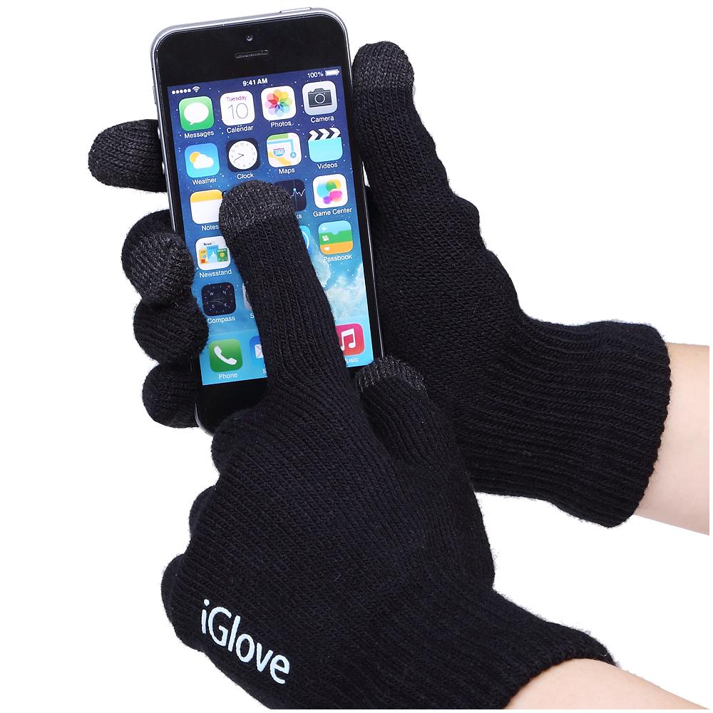 

Перчатки для iРhone iGloves Черные 211-137715