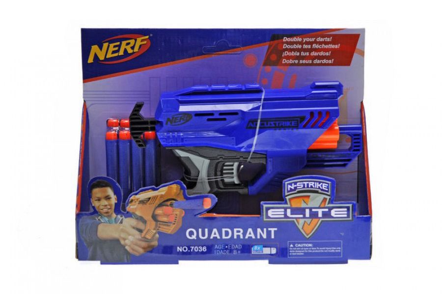 

Бластер с поролоновими пулями Nerf (7036) (125903)