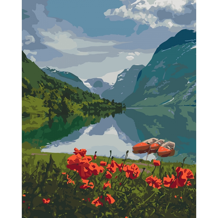 

Картина по номерам Красота Норвегии Идейка (КНО2256) (114849)