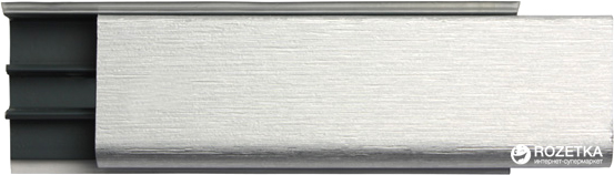 

Бортик широкий Thermoplast Italo Wap 1200 (акс.820) 3 м Серебристая щетка