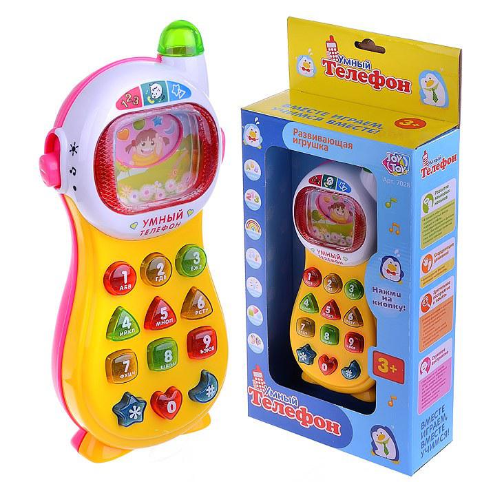 

Умный телефон желто-голубой Play Smart (7028) (105857)