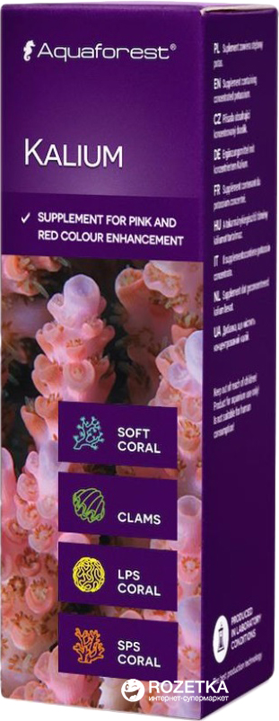 

Добавка биологическая Aquaforest Kalium 10 мл