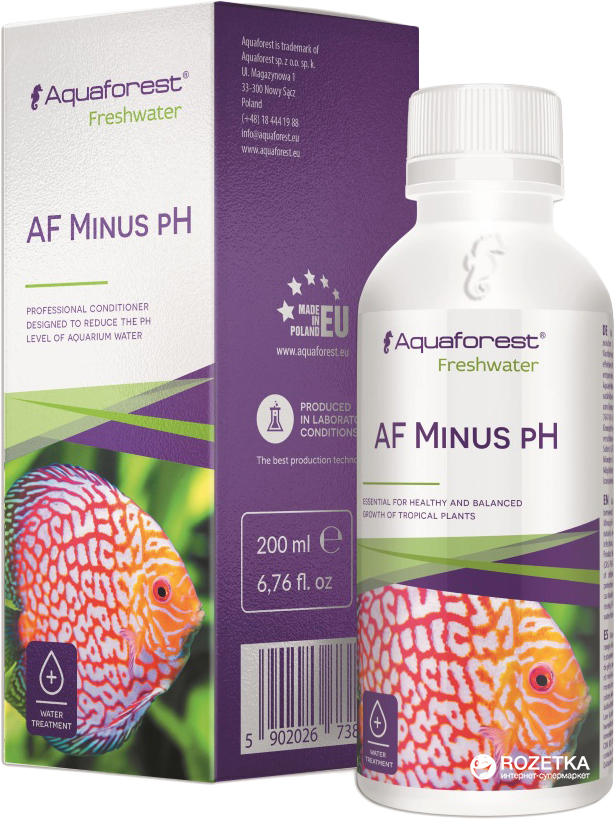 

Снижение PH Aquaforest AF minus pH 200 мл