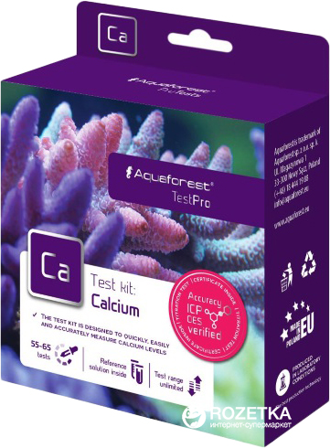 

Тест воды Aquaforest концентрации кальция Calcium Test Kit (738057)