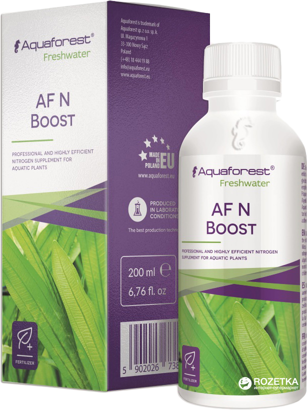 

Удобрение Aquaforest азотсодержащие AF N Boost 200 мл