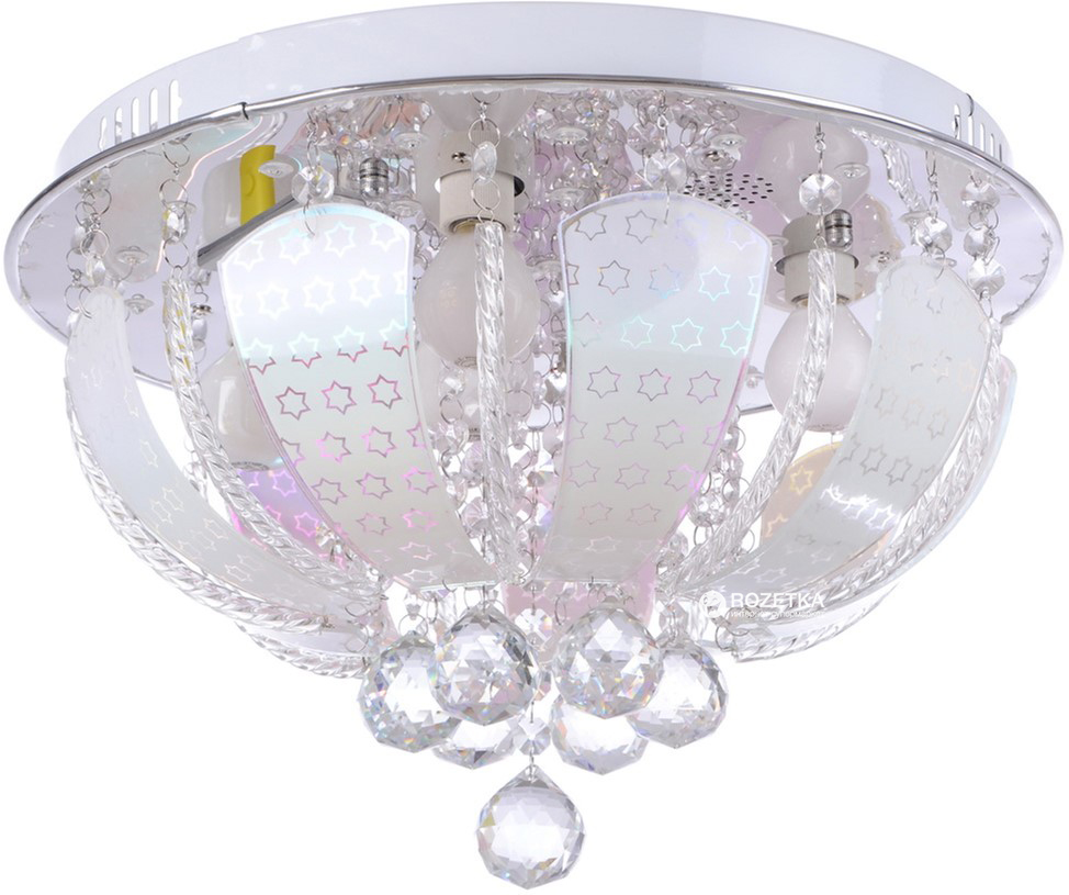 

Люстра музыкальная Brille BCL-627C/5 E14+LED (22-629)