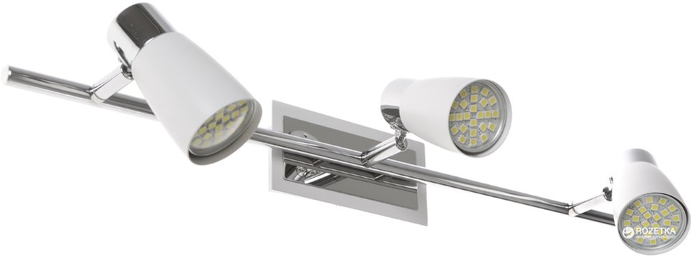

Светильник спотовый Brille HTL-176/3 GU10 WH (26-414)