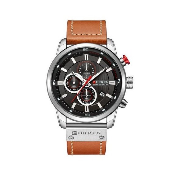 

Мужские наручные часы Curren 8291 Silver-Black