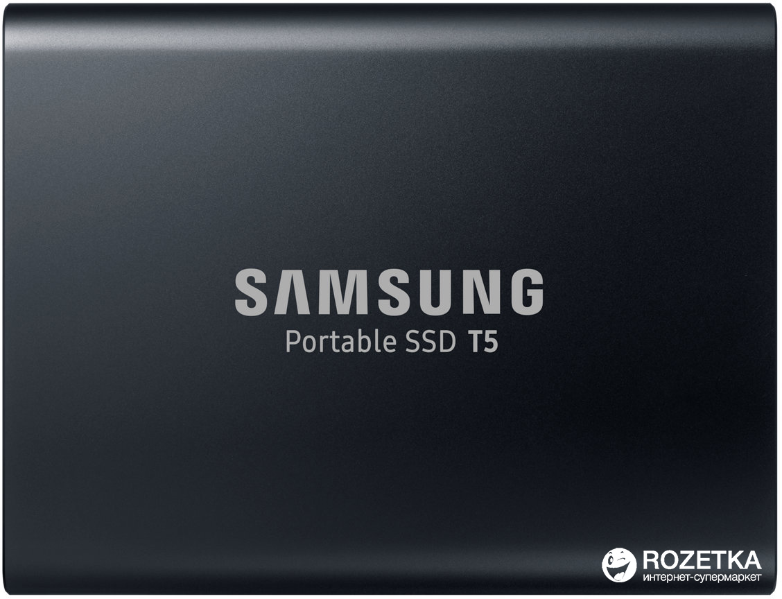 Акція на Samsung Portable SSD T5 2TB USB 3.1 Type-C V-NAND TLC (MU-PA2T0B/WW) External від Rozetka UA