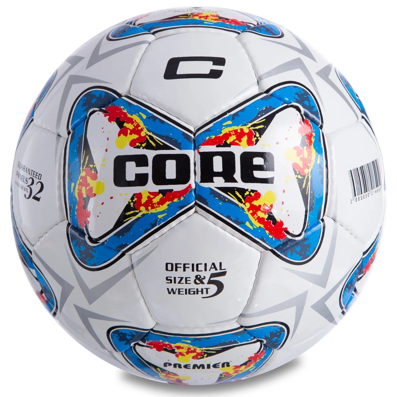 

Мяч футбольный №5 PU ламин. CORE PREMIER CR-047