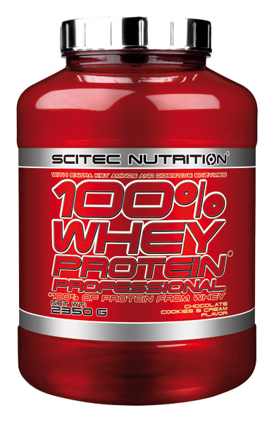 

Сывороточный протеин Whey Protein Professional 2350 гр SCITEC NUTRITION шоколад кокос