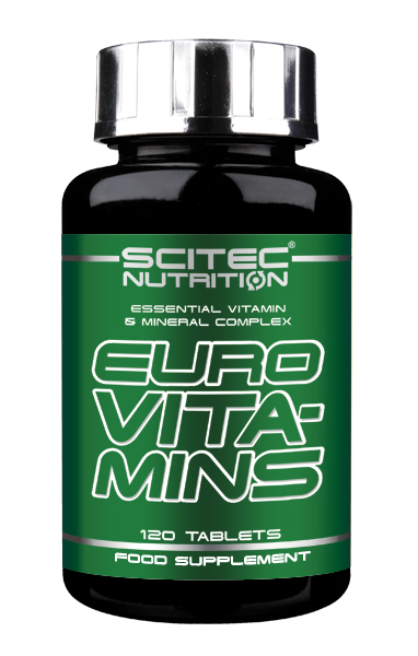 

Комплекс витаминов для спортсменов Euro Vita-Mins 120 tabs SCITEC NUTRITION