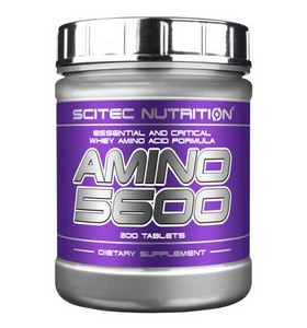 

Аминокислота AMINO 5600 200 tabl SCITEC NUTRITION