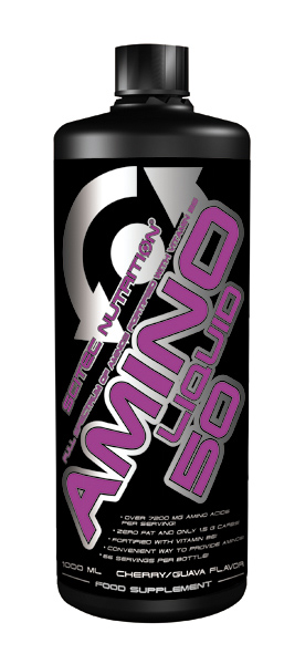 

Жидкие аминокислоты Amino Liquid 50 1000 ml SCITEC NUTRITION вишня