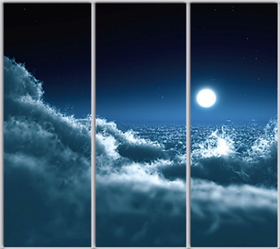 

Шкаф купе Luxe Studio Стандарт-1 Фотопечать Природа-181 2100x2200x450 трехдверный