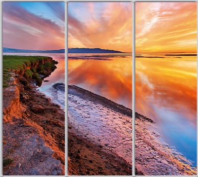 

Шкаф купе Luxe Studio Стандарт-1 Фотопечать Природа-94 2100x2100x450 трехдверный