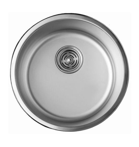 

7101 Мойка Cristal круглая врезная 420x180 Décor