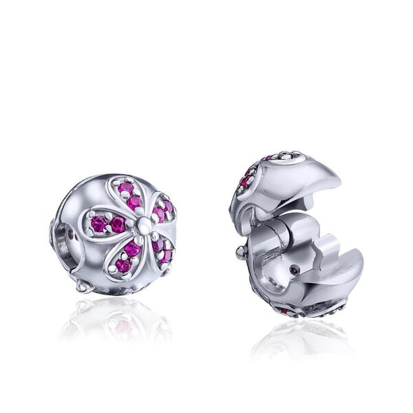 

Серебряная бусина "Violet"