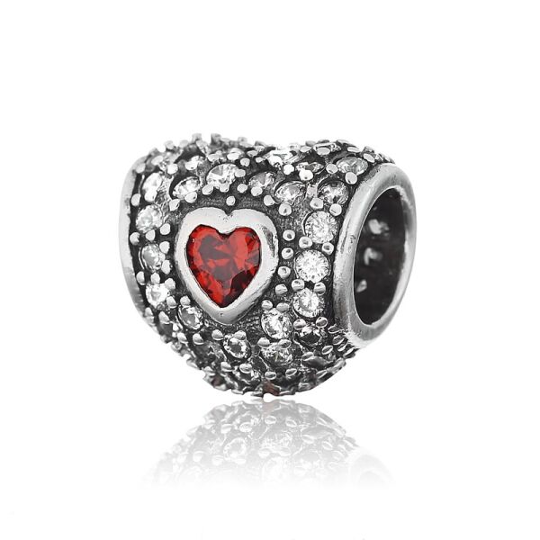 

Серебряная бусина П5ФГ/728